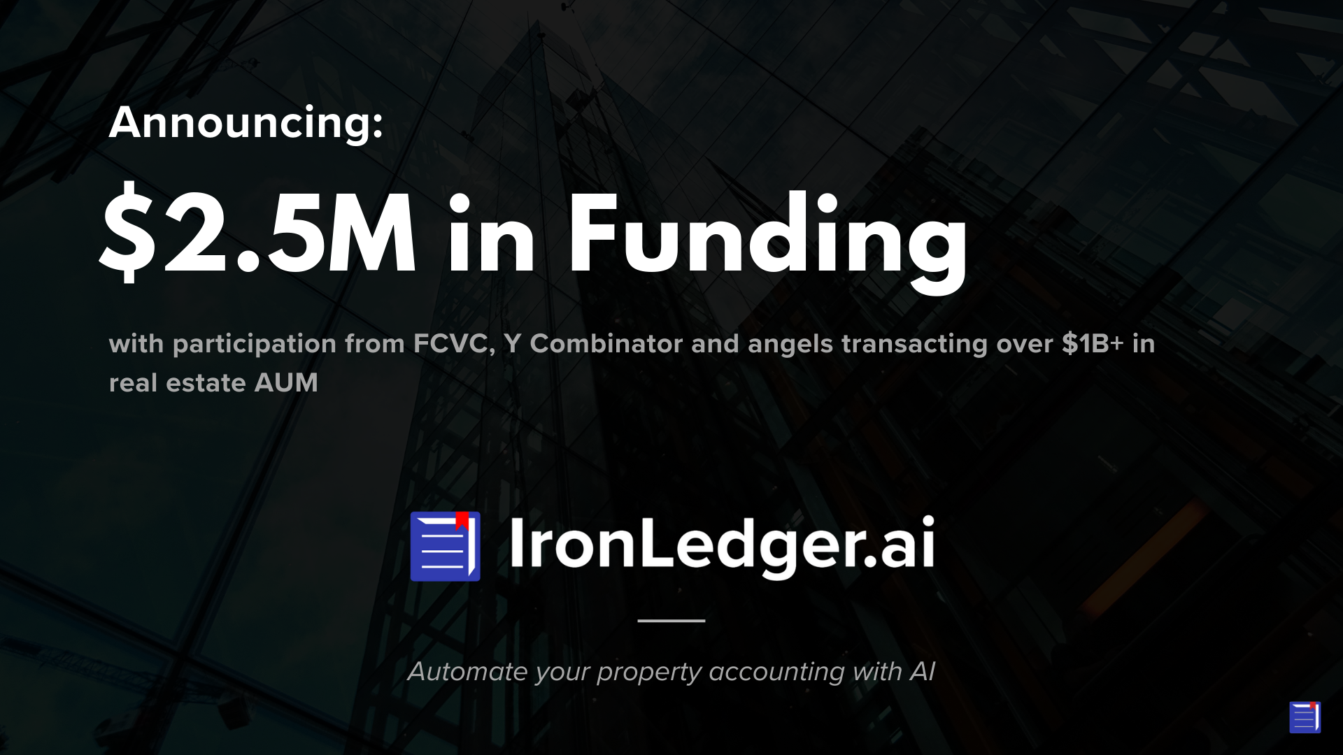 IronLedger caps seed round at $2.5M